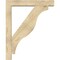 Ekena Millwork Funston Block Rough Sawn Bracket w/ Offset Brace, Douglas Fir, 6"W x 34"D x 42"H BKT0604X34X42FST05RDF - alternate 2